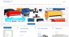 Desktop Screenshot of bellodigital.com